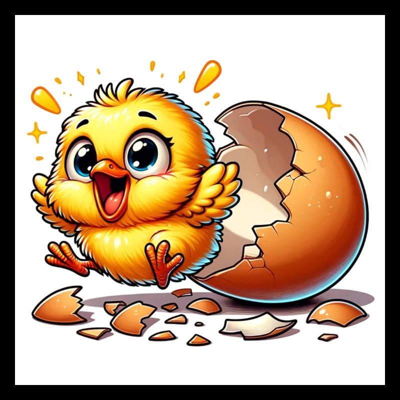 A Chick Hatches