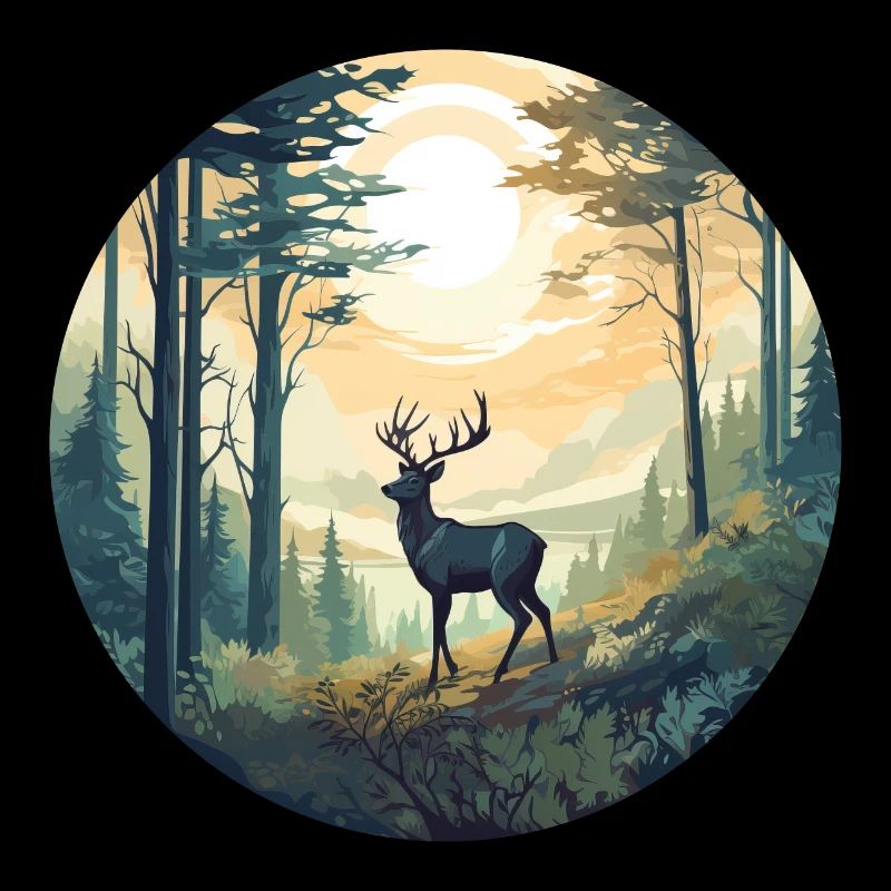 Cerf solitaire