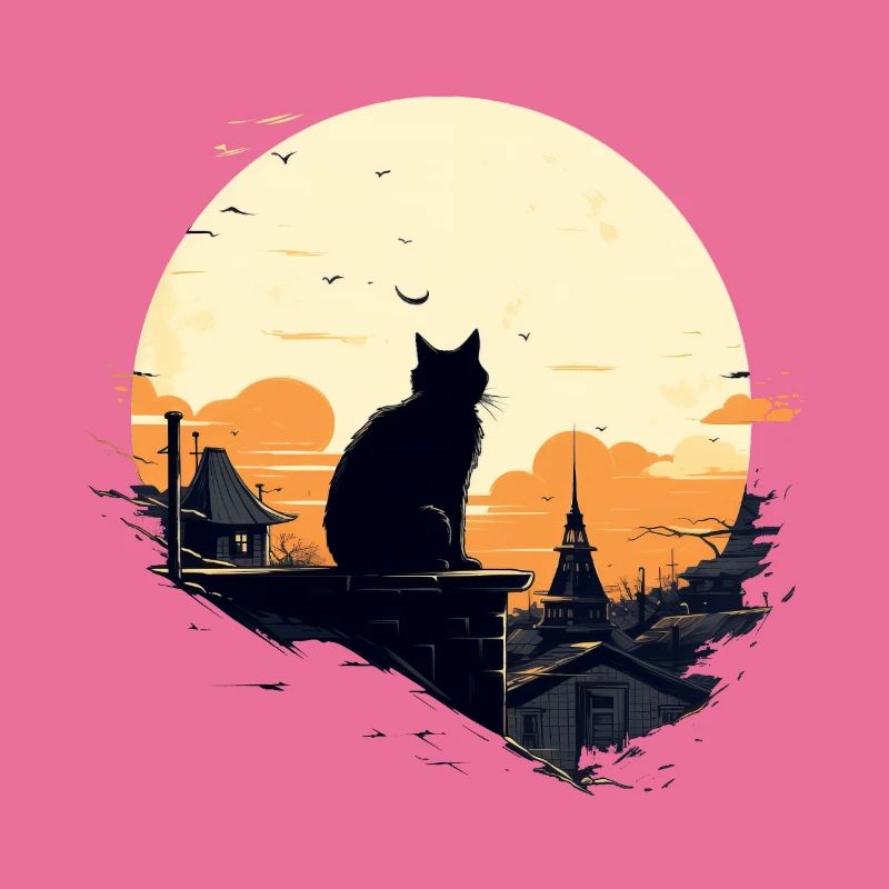 Chat solitaire