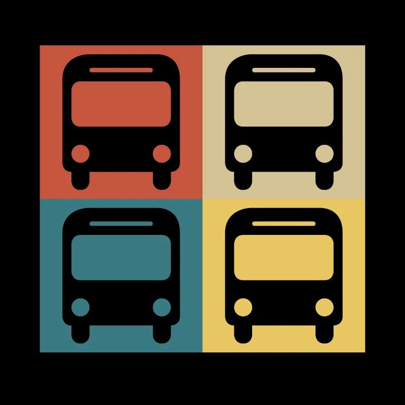Retro Vintage Bus