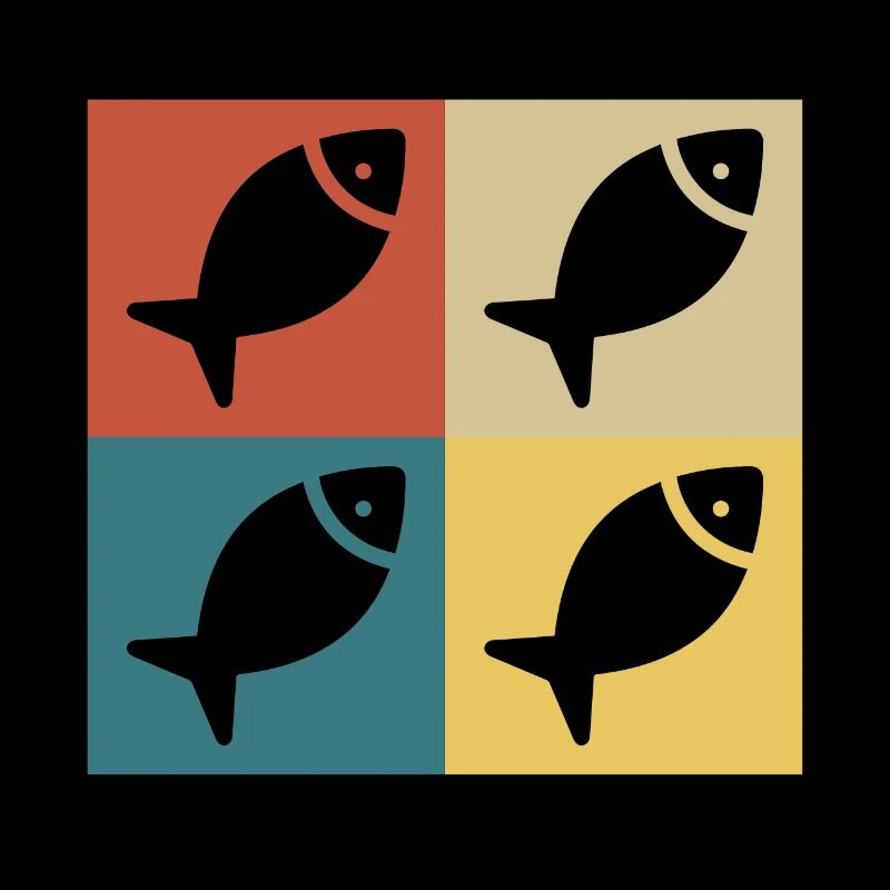 poisson vintage rétro