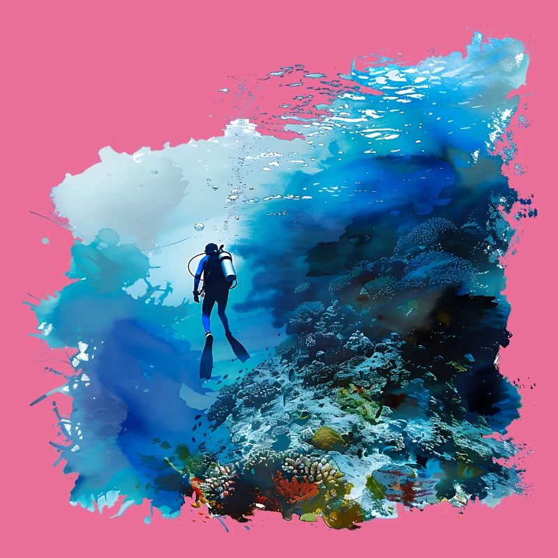 Weightless gliding while diving