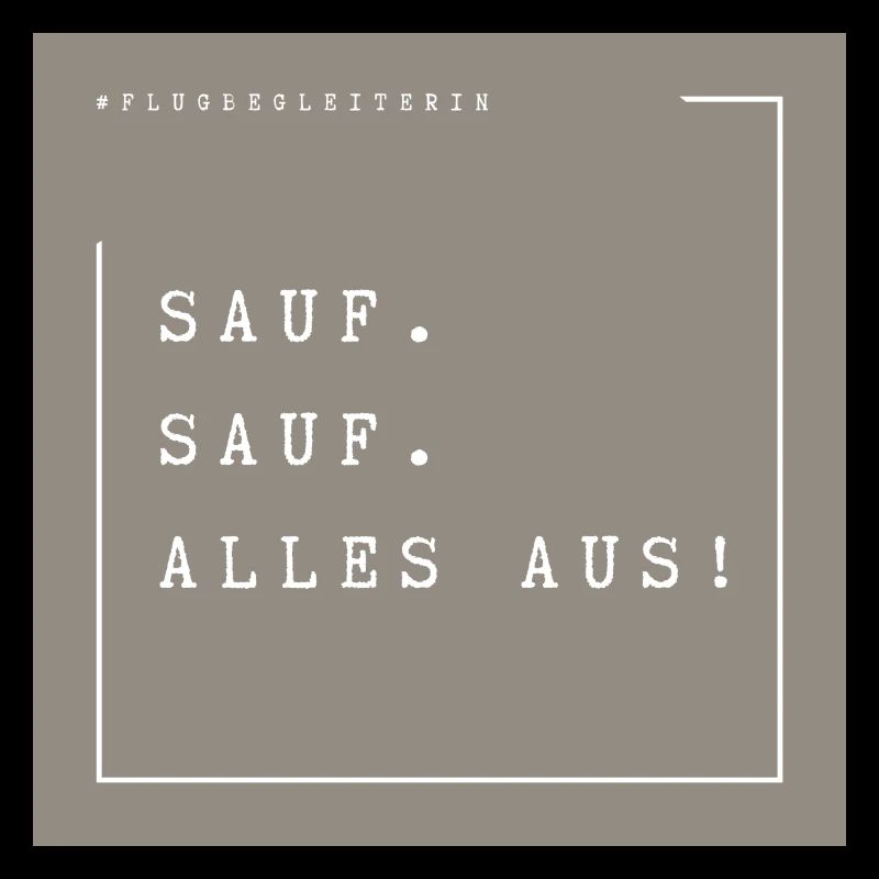 Ich spricht Eure Flugbegleiterin