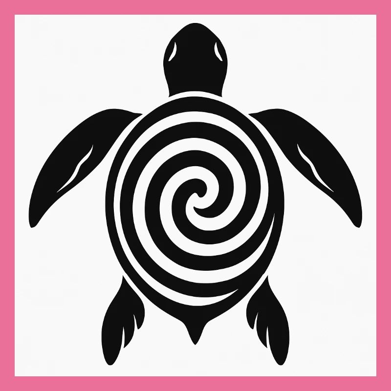 Hypnotic turtle