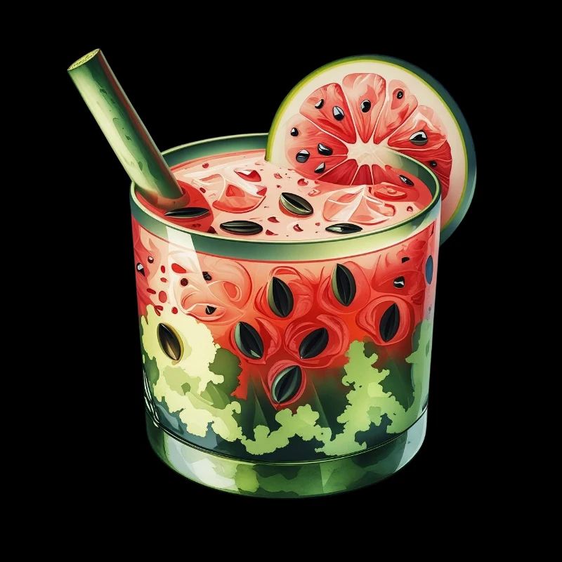 Cocktail à la pastèque