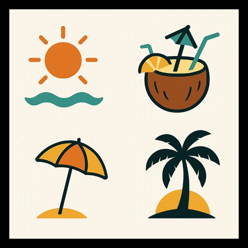 #Sommer #Urlaub #BeachVibes #Sonnenzeit #DesignOhn