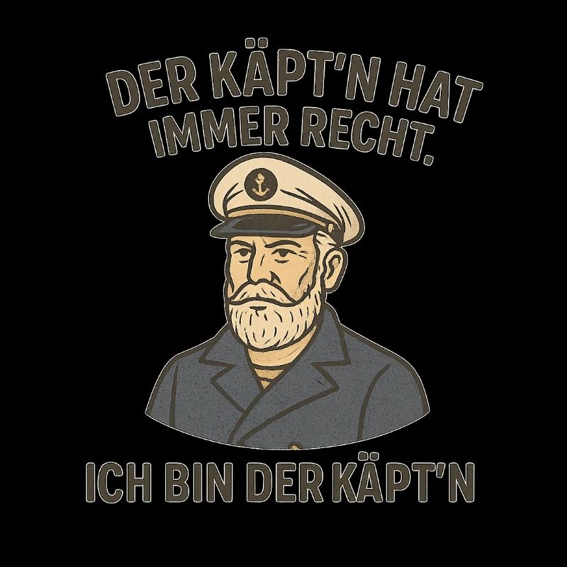 The captain is always right – I am the captain