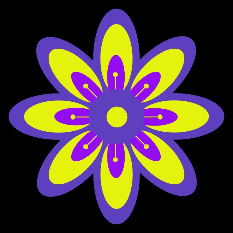 Fleur violette