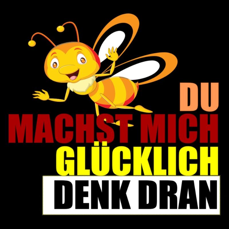 Glückliche Biene