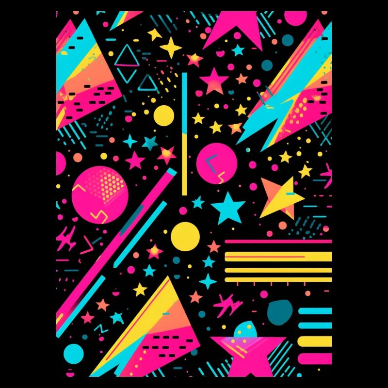 Retro Neon Blast