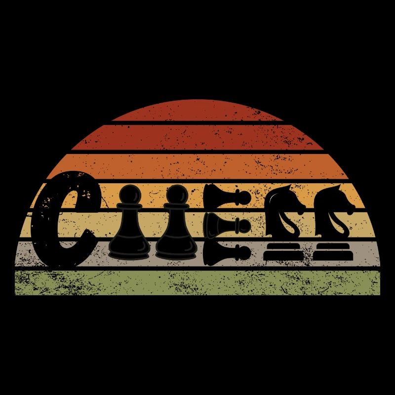 Cadeau d’échecs Joueur d’échecs Queen’s Gambit