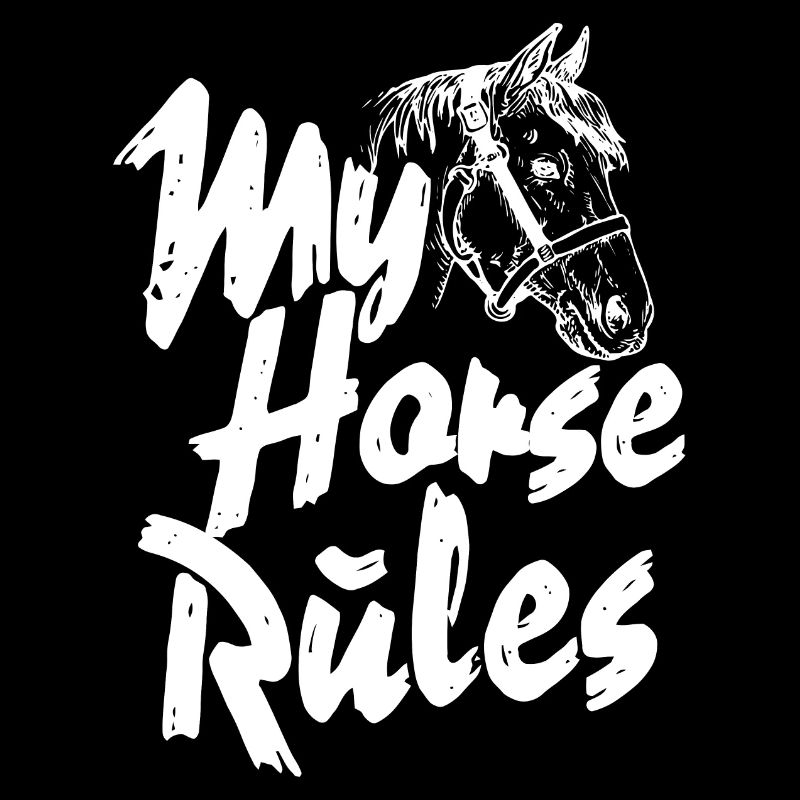 Mon cheval mes règles Cavalier Cavalier Ferme équestre