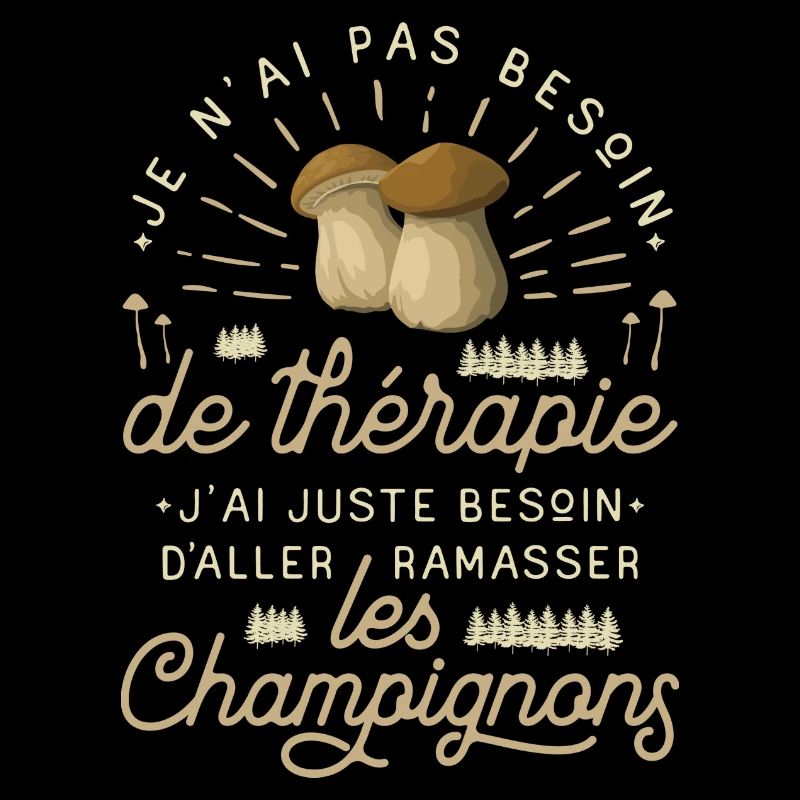 Champignon Cueillette Ramasseur De Champignons