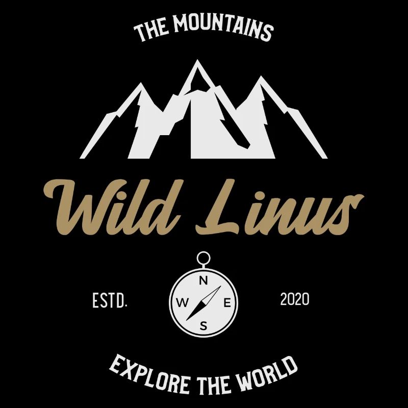 Mountains Logo I Wild Linus