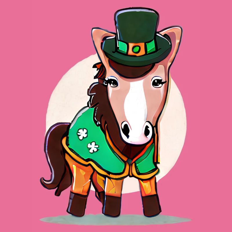 Cheval de la Saint-Patrick