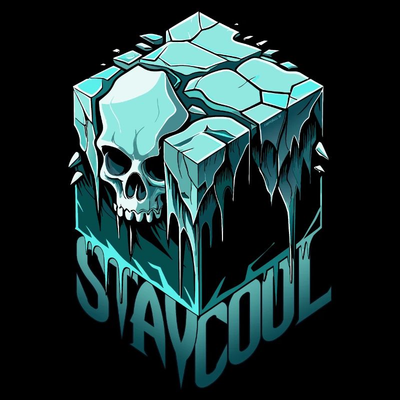 Stay cool Skull / Skull / Ice FS0176