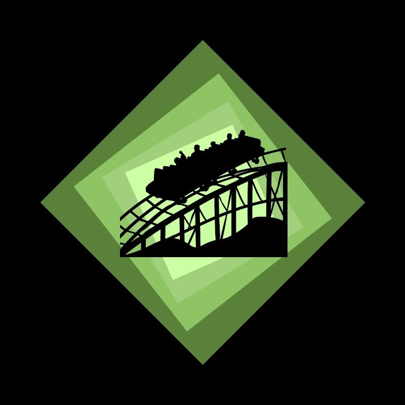 Roller coaster marquee rollercoaster