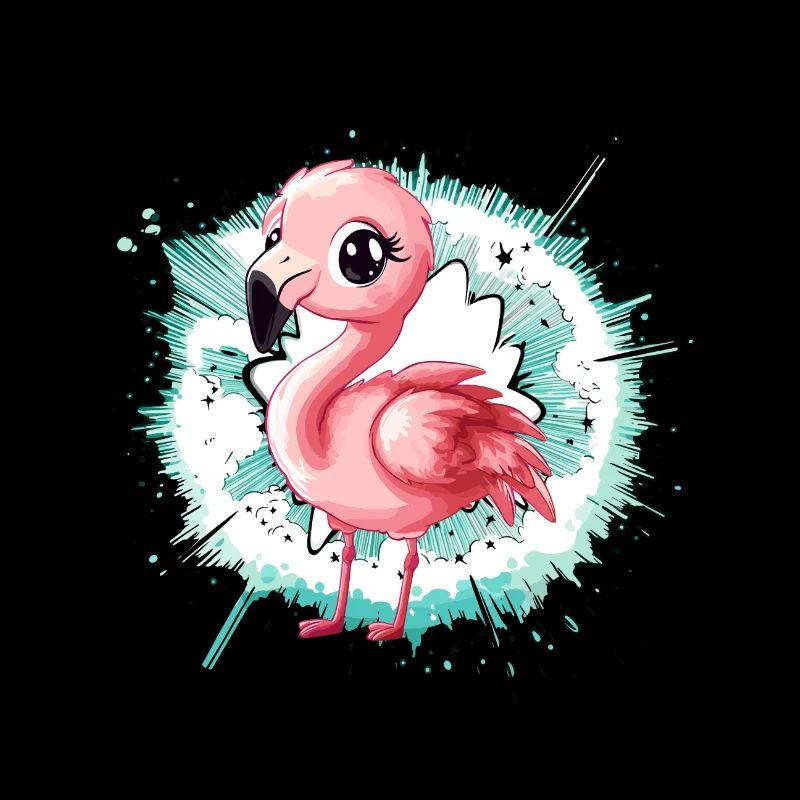 Flamingo Wasservogel