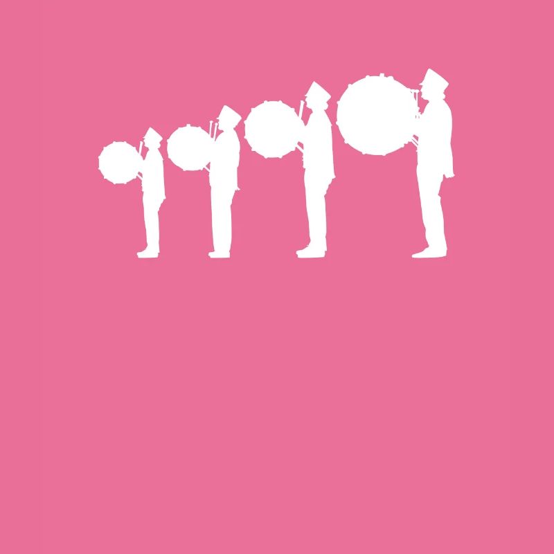 Evolution Funny Drumline Band Musician