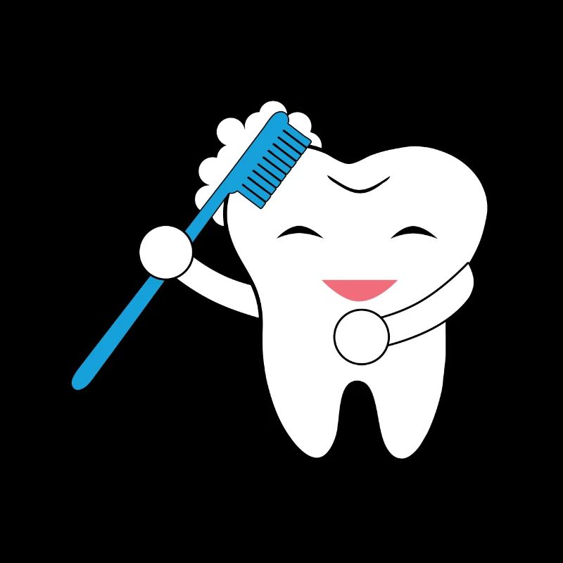 Dental flossing make dance