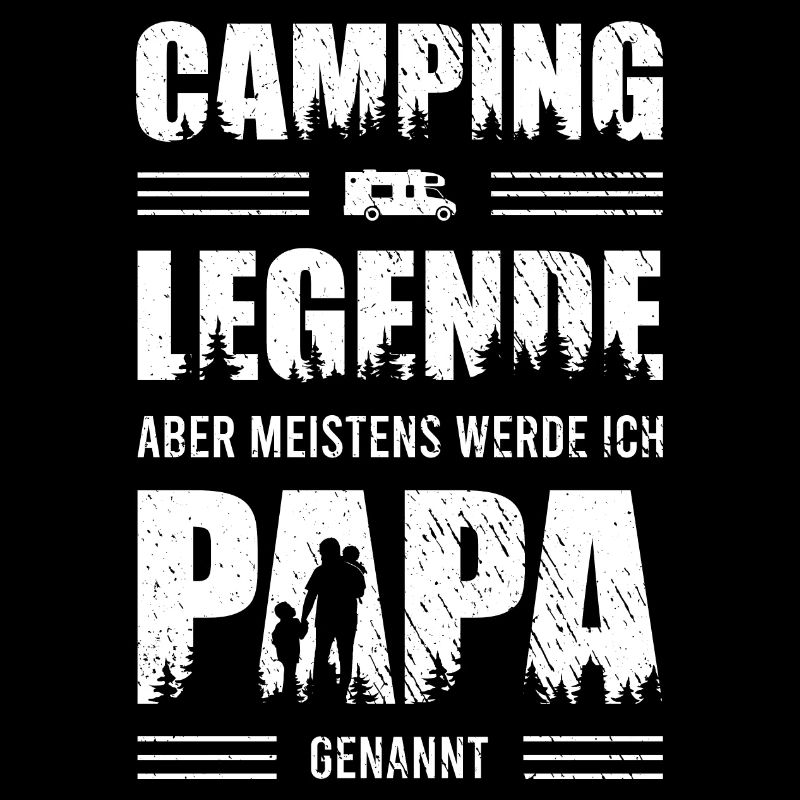 Camping Legende Papa Vater Camper Design