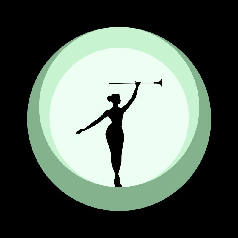 Twirling Rod Turning Dancing
