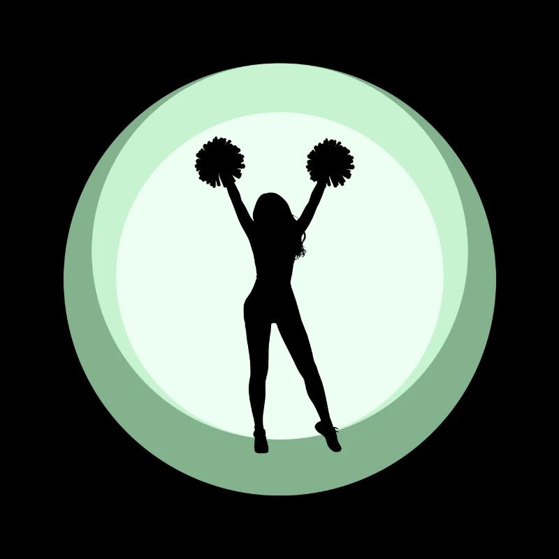 Cheerleading Mädchen Bommel