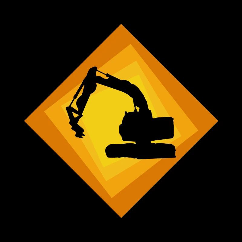 Excavator Excavator Driver Construction Site