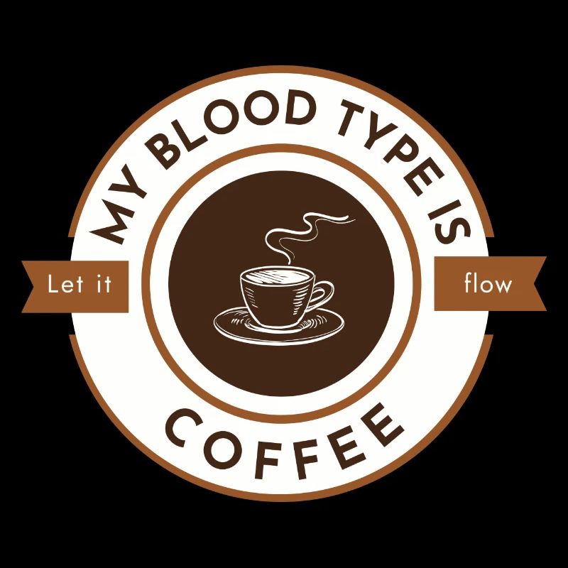 My blood type is coffee white