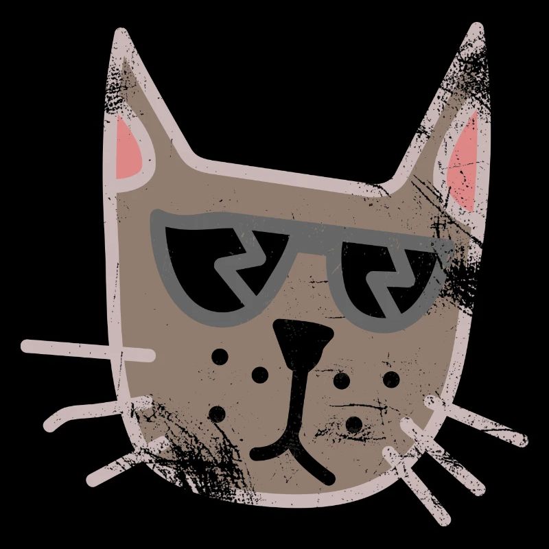 Katze cool süß Geschenk