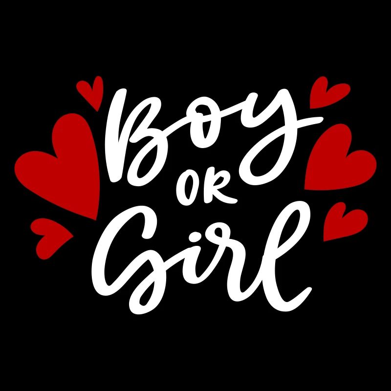 Girl or Boy Junge oder Mädchen Schwanger Pregnant