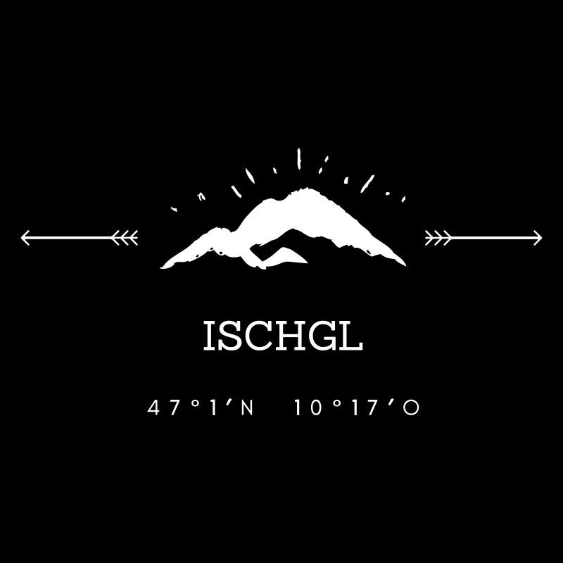 Minimalistisches Ischgl-Logo