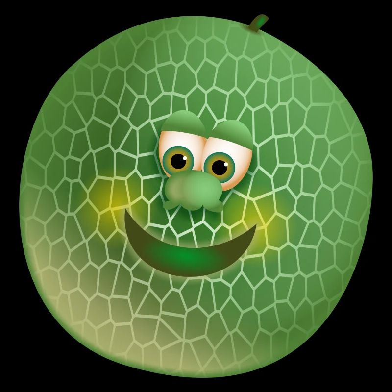 Funny Honeydew Melon