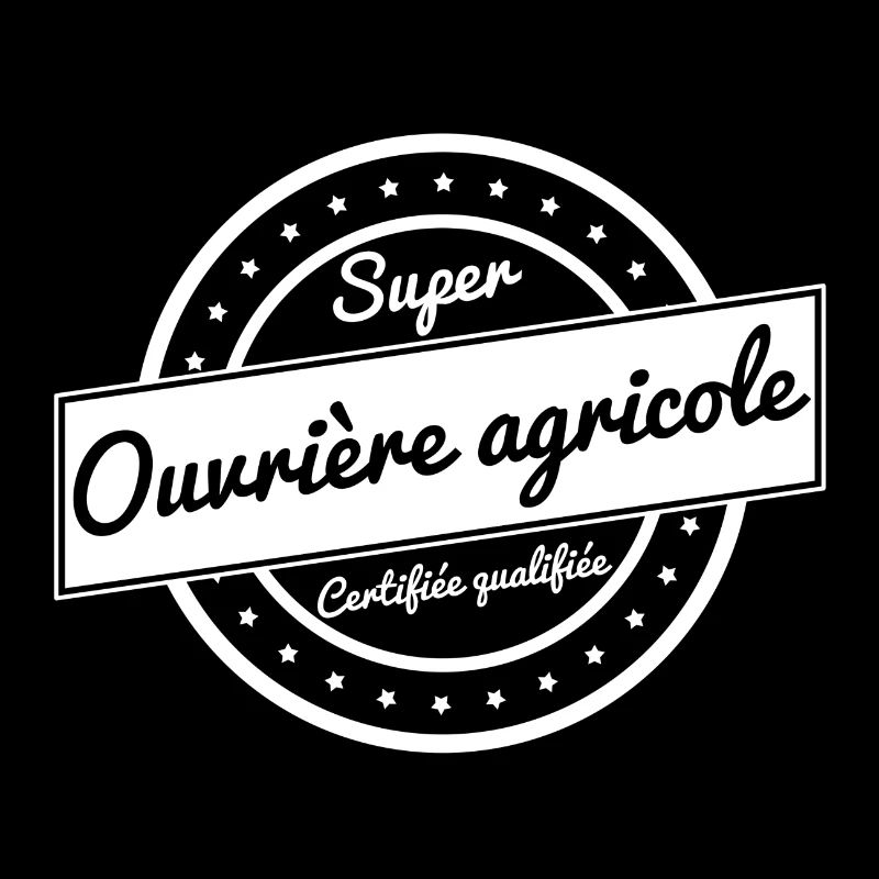 Ouvrière agricole - blanc