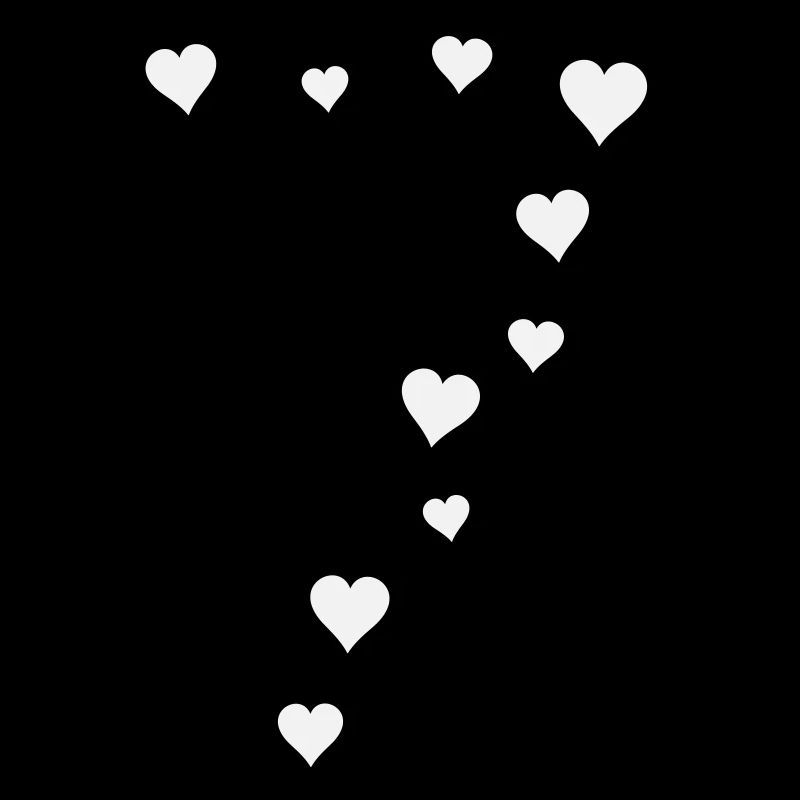 7 birthday with heart