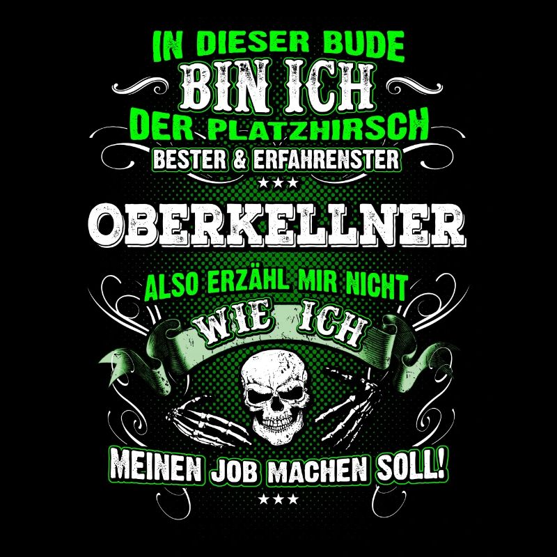 Edles Berufe-Shirt für den Oberkellner