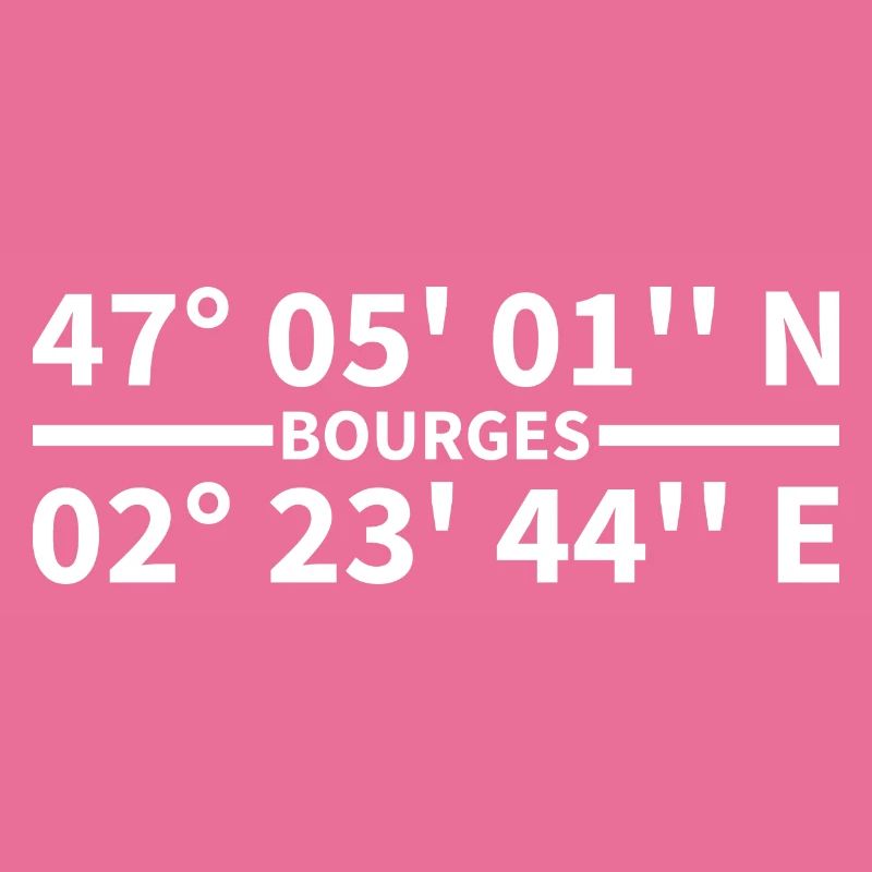Coordonnées de Bourges