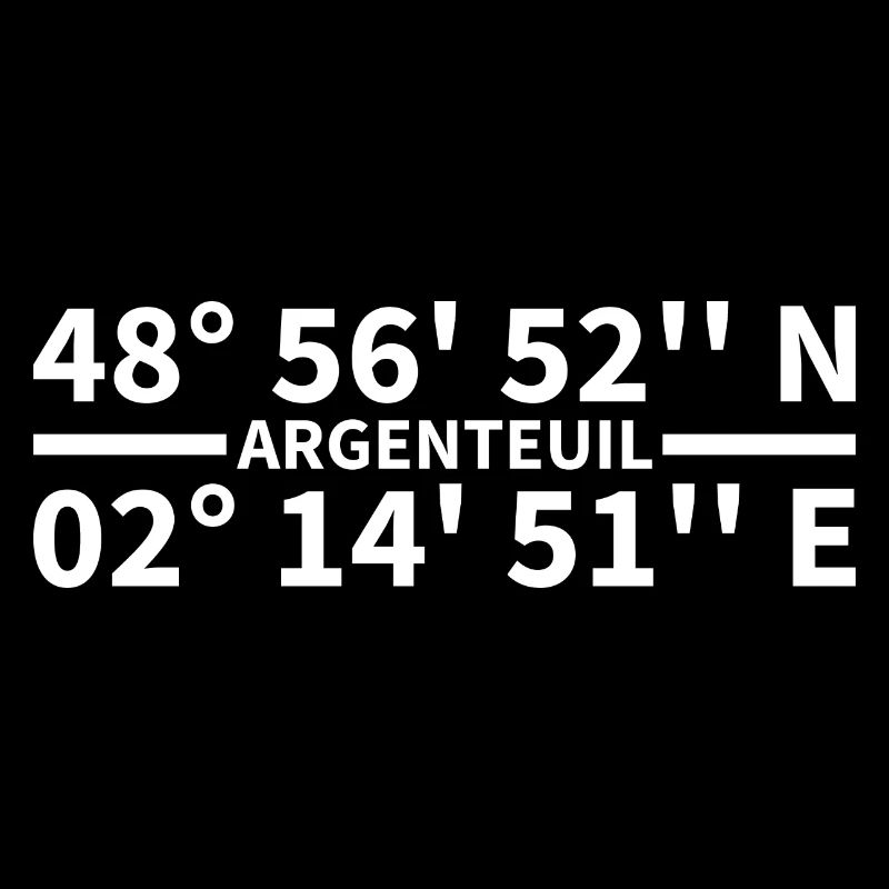 Argenteuil coordinates