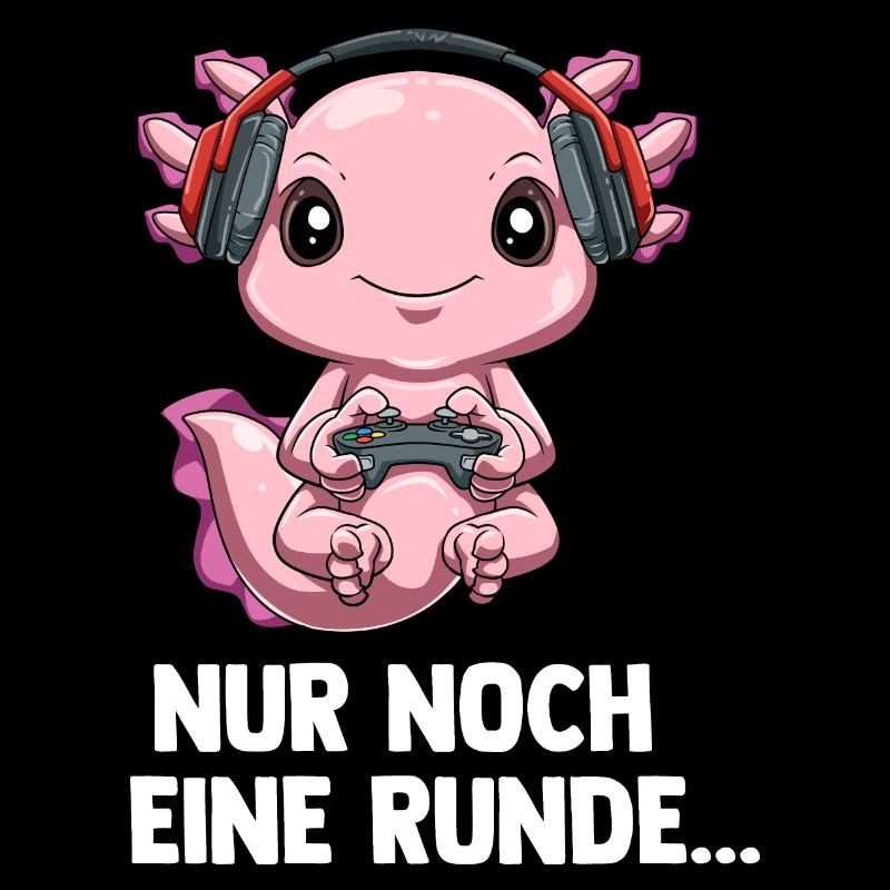 Gaming Axolotl - Computer Spiele Videospiele