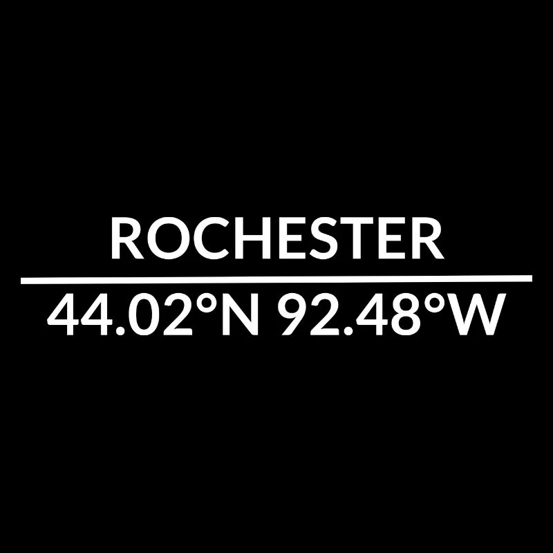 Rochester, Minnesota, USA Coordinates