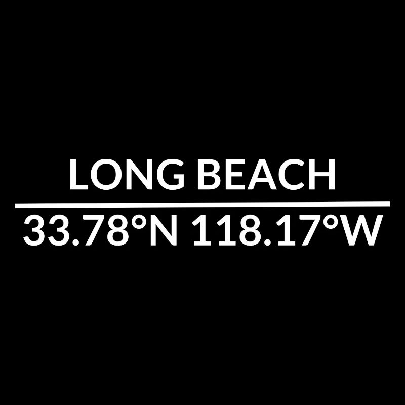 Long Beach, California, USA Coordinates