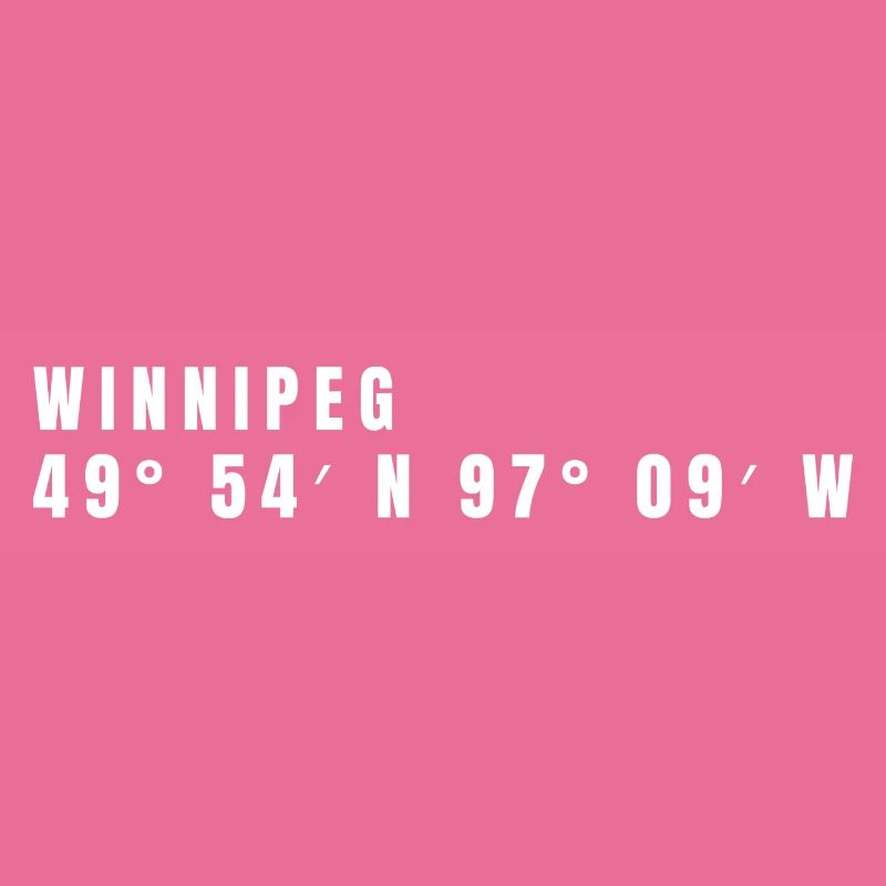 Winnipeg, Canada Coordinates