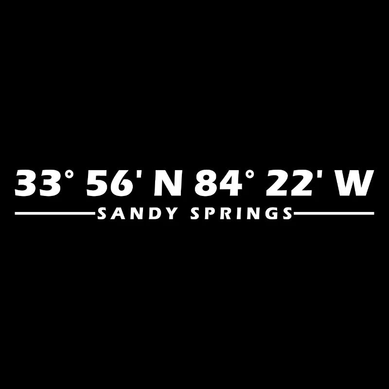 Sandy Springs Coordinates