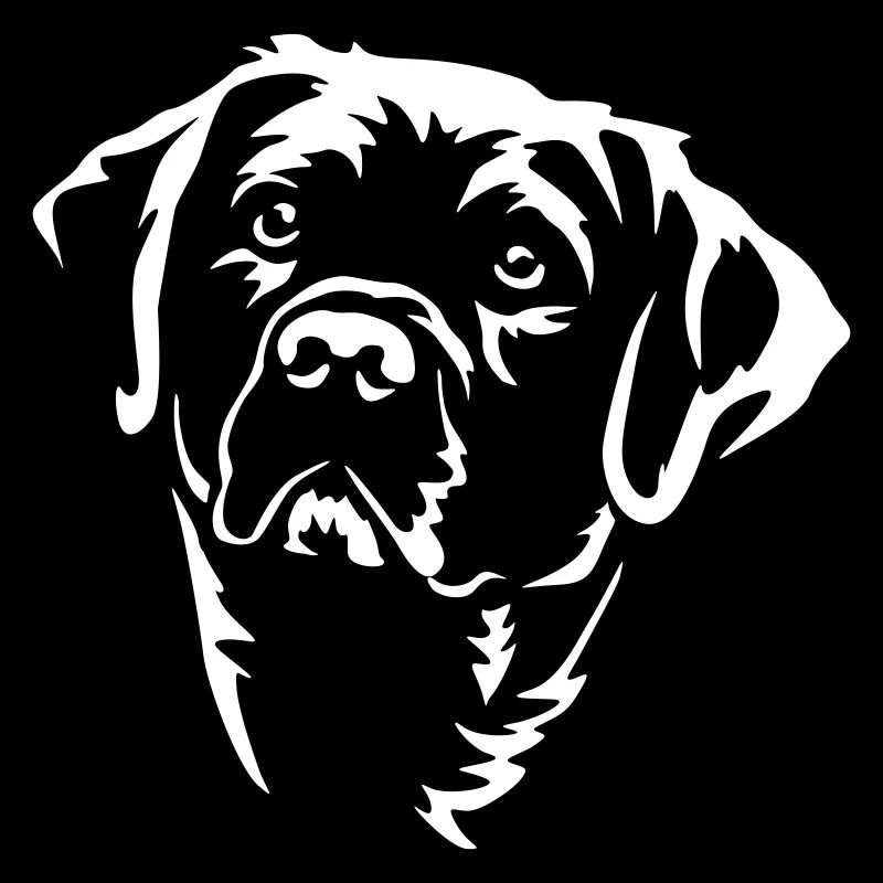 Labrador Head "Black Edition"