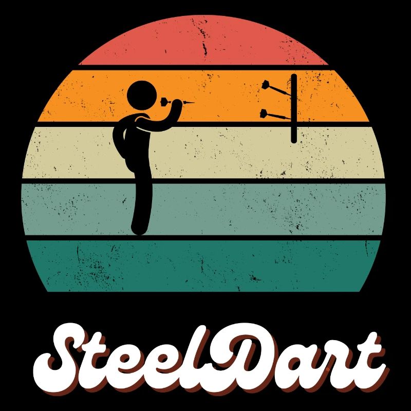 Retro Steel Dart Werfer