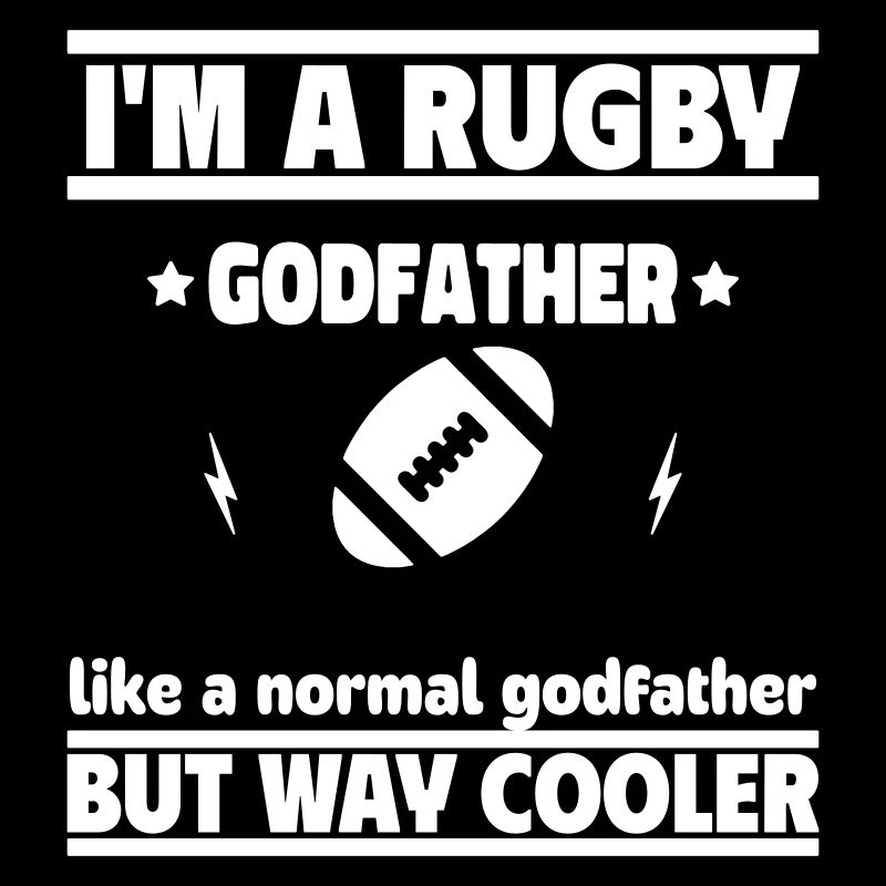 Rugby-Pate, viel cooler als ein normaler Pate