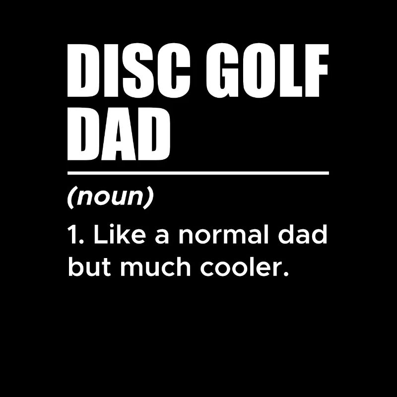 Disc Golf Papa Définition Cadeau