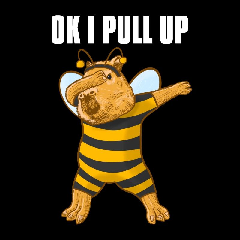 Ok i pull Up Capybara