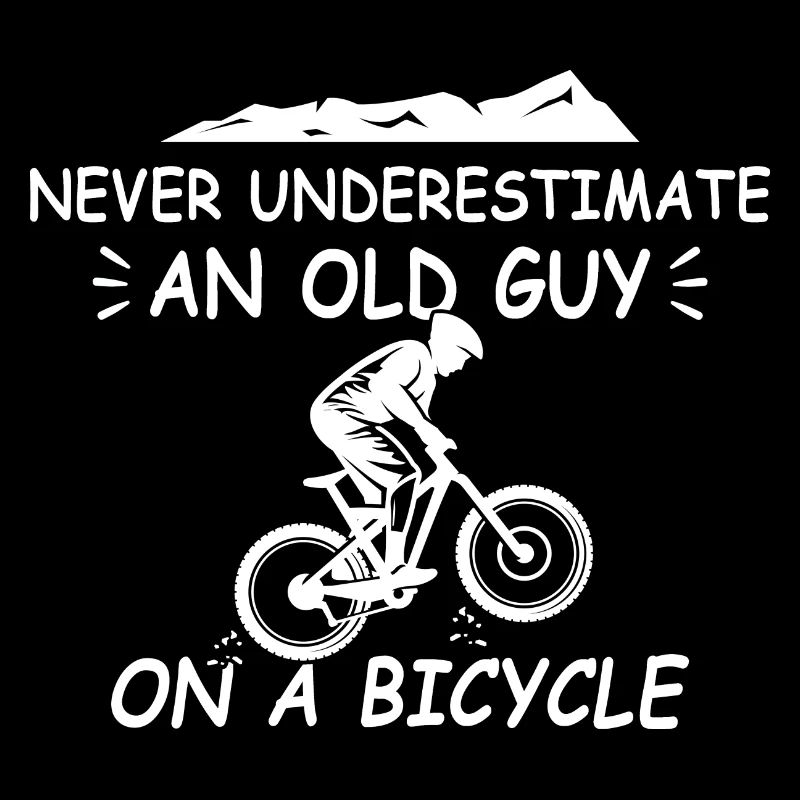 Never Underestimate The Old Guy On A Bicycle