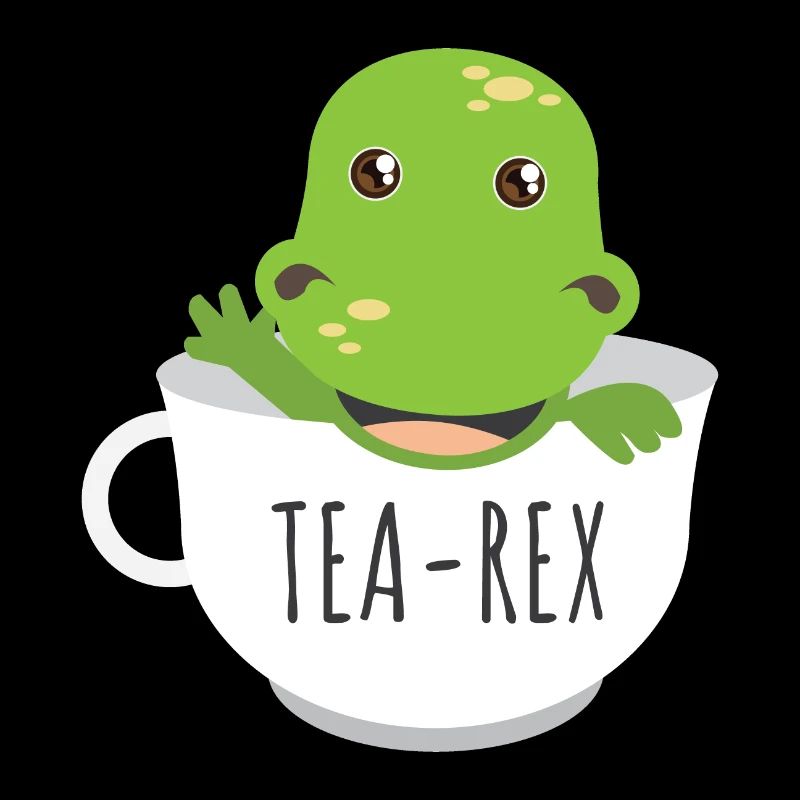 Dinosaurier Tea Rex in der Teetasse - Geschenkidee